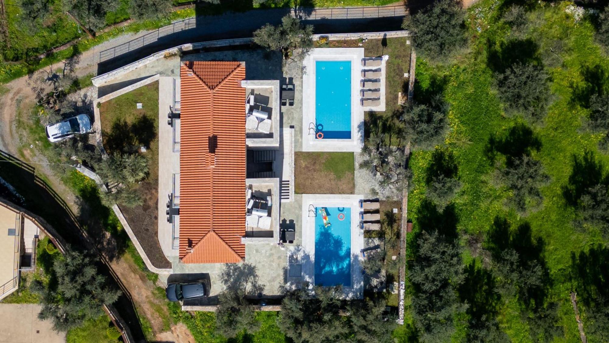 Torri Di Pietra Villa Stoúpa Buitenkant foto